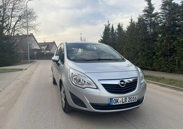 Opel Meriva cena 19900 przebieg: 165000, rok produkcji 2012 z Nidzica małe 137